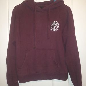 Maroon hoodie